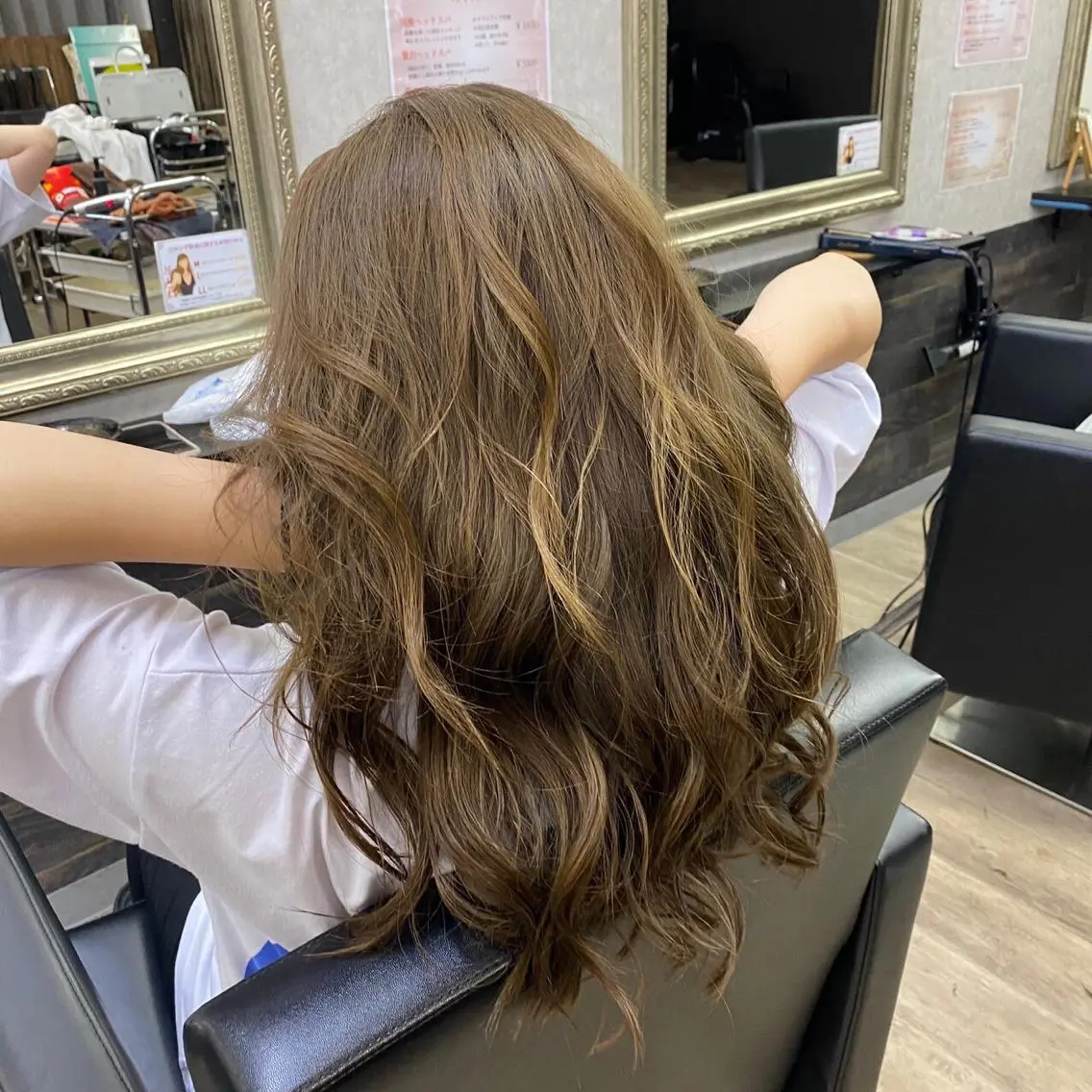 ロング カラー N-plants 楓のヘアスタイル
