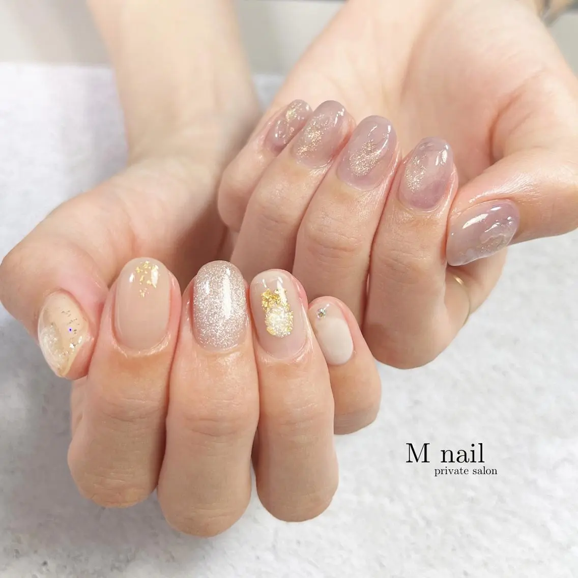 ネイル ハンドネイル M nailのネイルデザイン