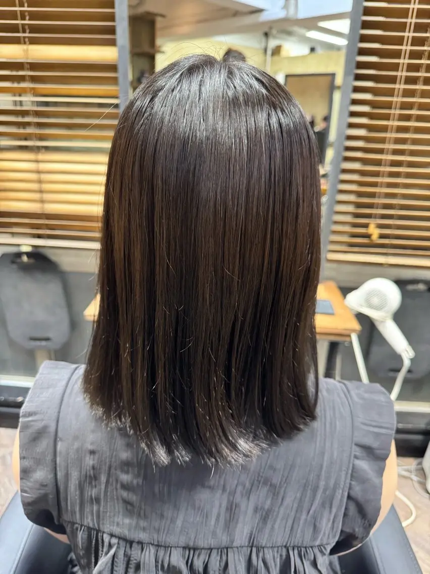 ミディアム カラー ヘアカラー 艶カラー🎀 YUUKAのヘアスタイル