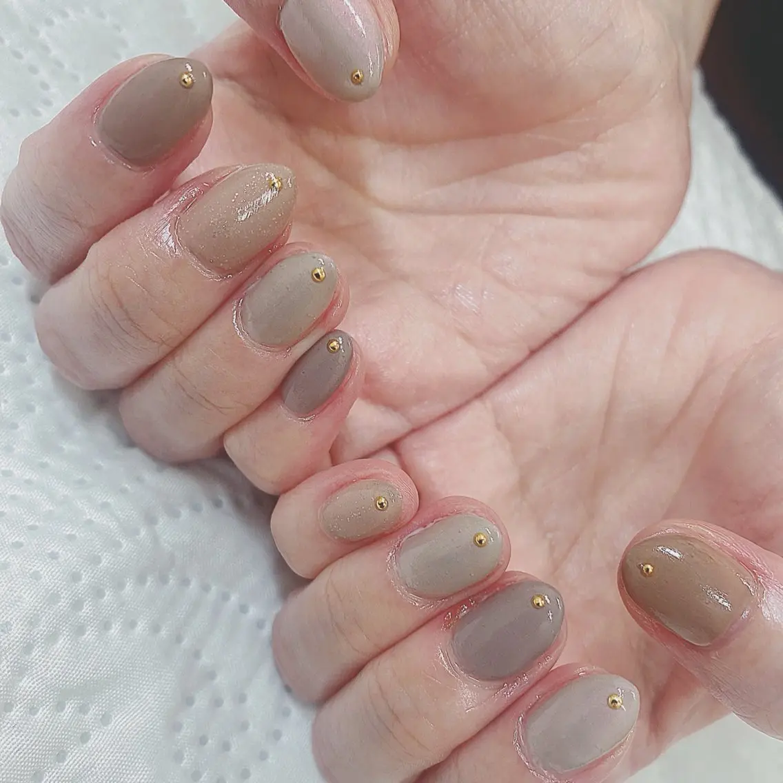 ネイル K. Rie minionのネイルデザイン
