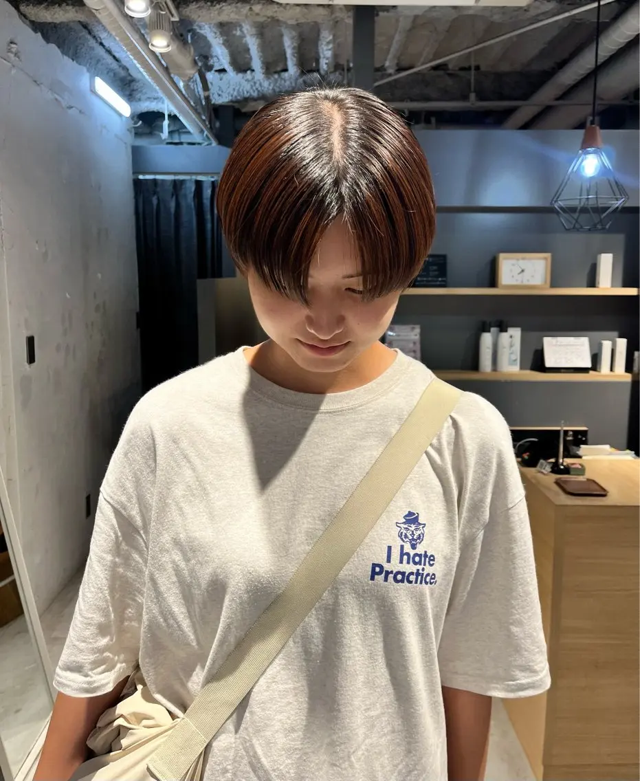 ショートカットモデル👱(トリートメント付き)※補足説明お読みくださいの写真