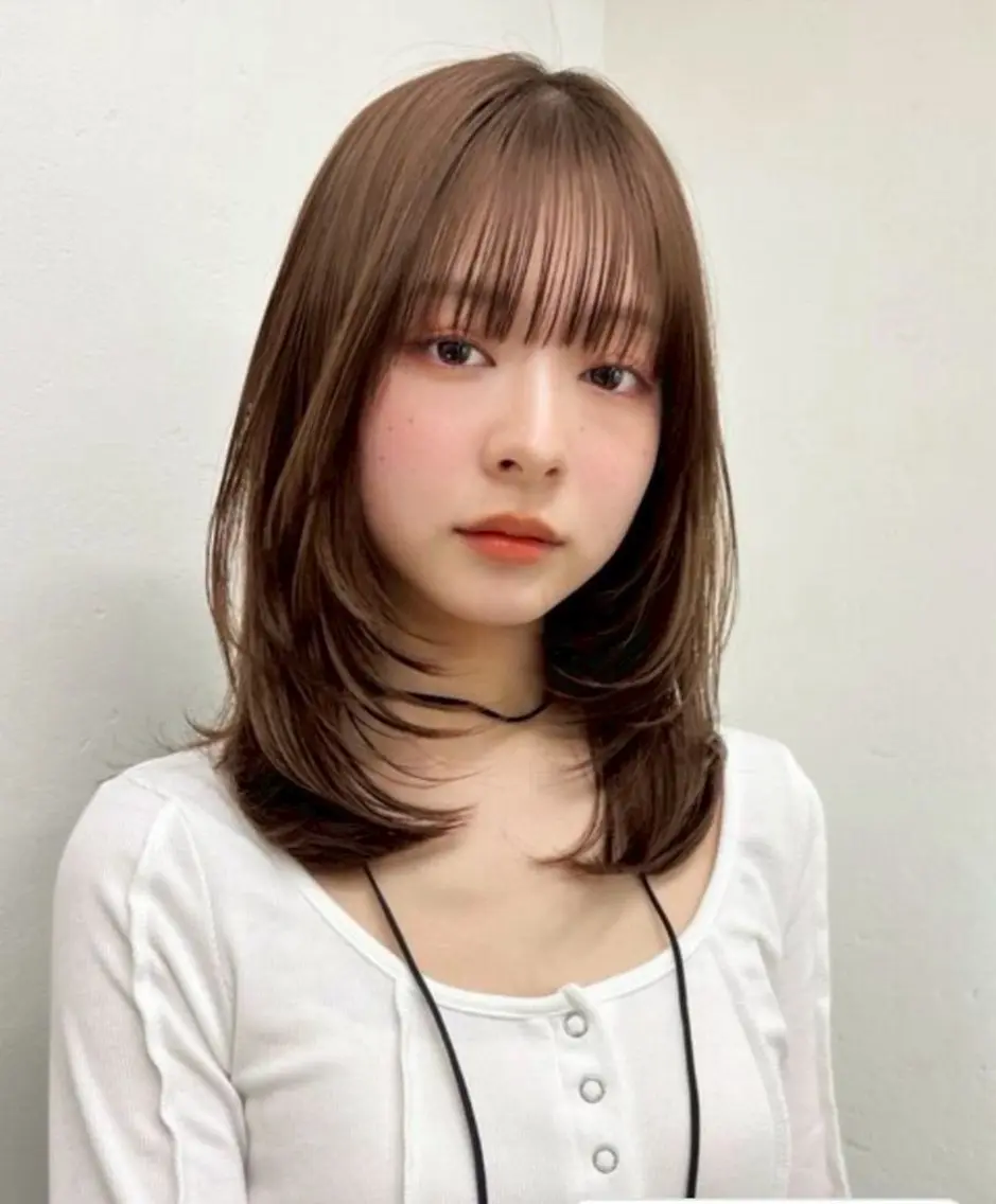 ロング ハイレイヤー レイヤーカット 🩵リンクスハート 🩵綿松　彩乃🩵のヘアスタイル