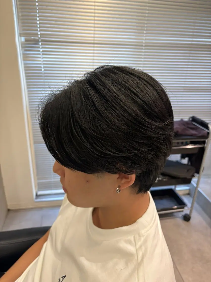 🎉㊗️新規様限定㊗️🎉↪️メンズカット+曲がる縮毛矯正↪️の写真