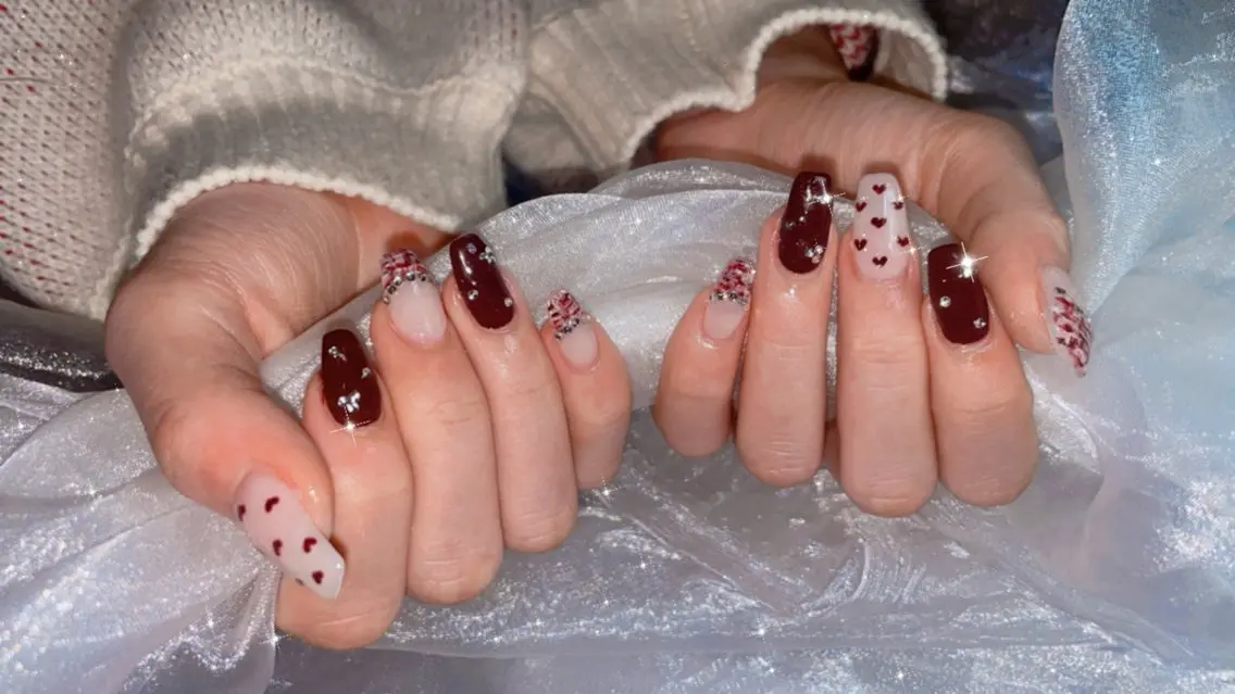 ネイル ハンドネイル nail salon peachのネイルデザイン