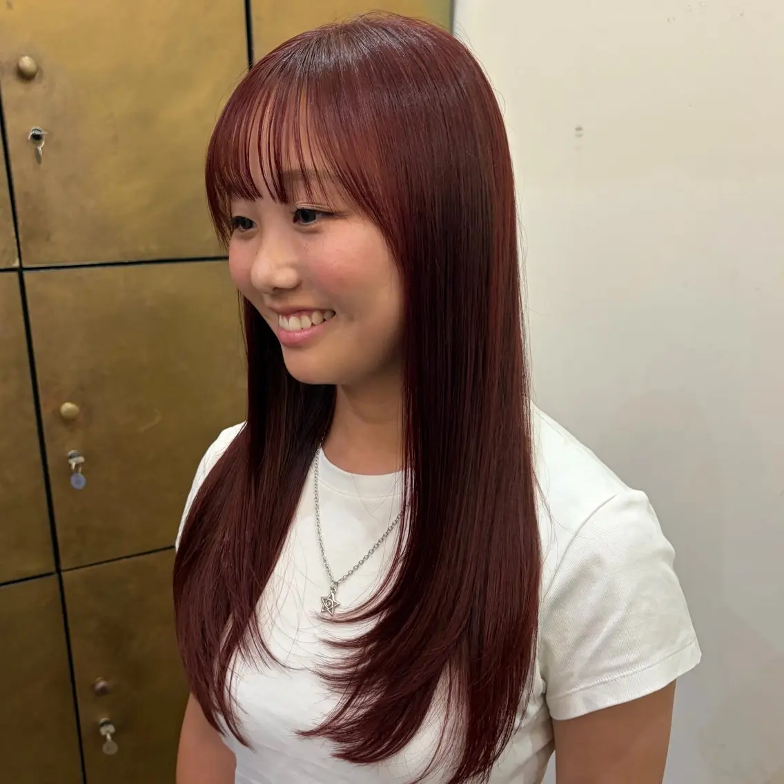 ロング カラー ブリーチ ダブルカラー ブリーチなしカラー ヘアカラー hinari/透明感 /似合わせカラーのヘアスタイル