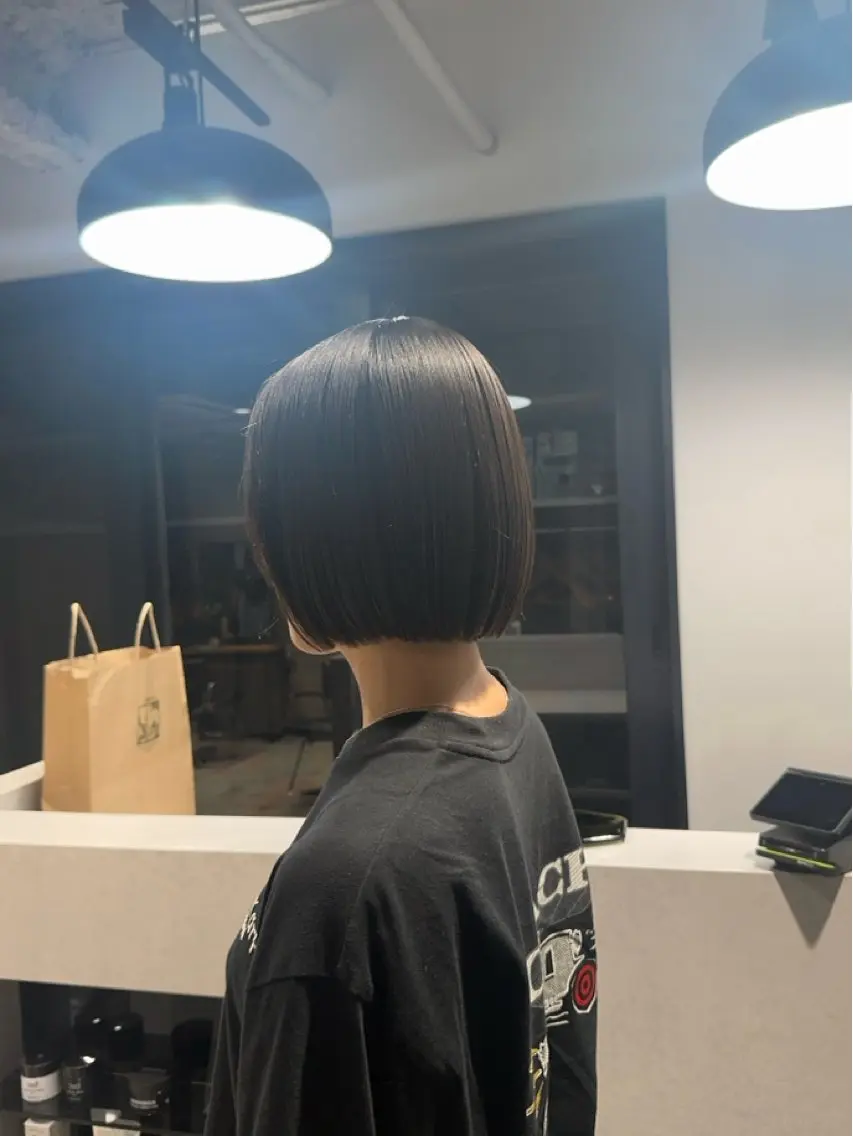 ショート ボブ 骨格・似合わせカット 【原宿】Fukaのヘアスタイル