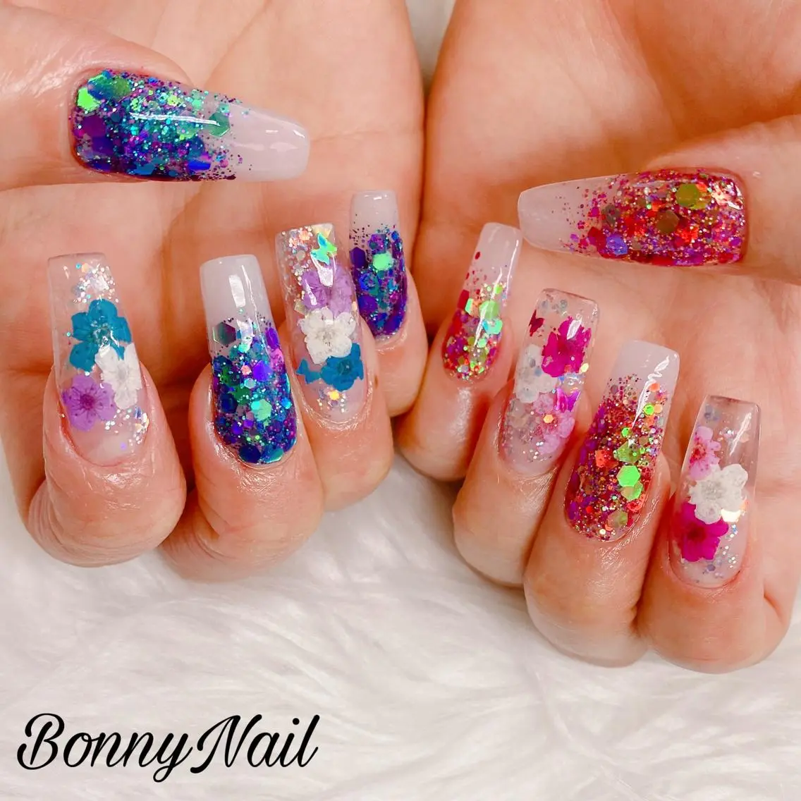 ネイル スカルプネイル Bonny Nailのネイルデザイン