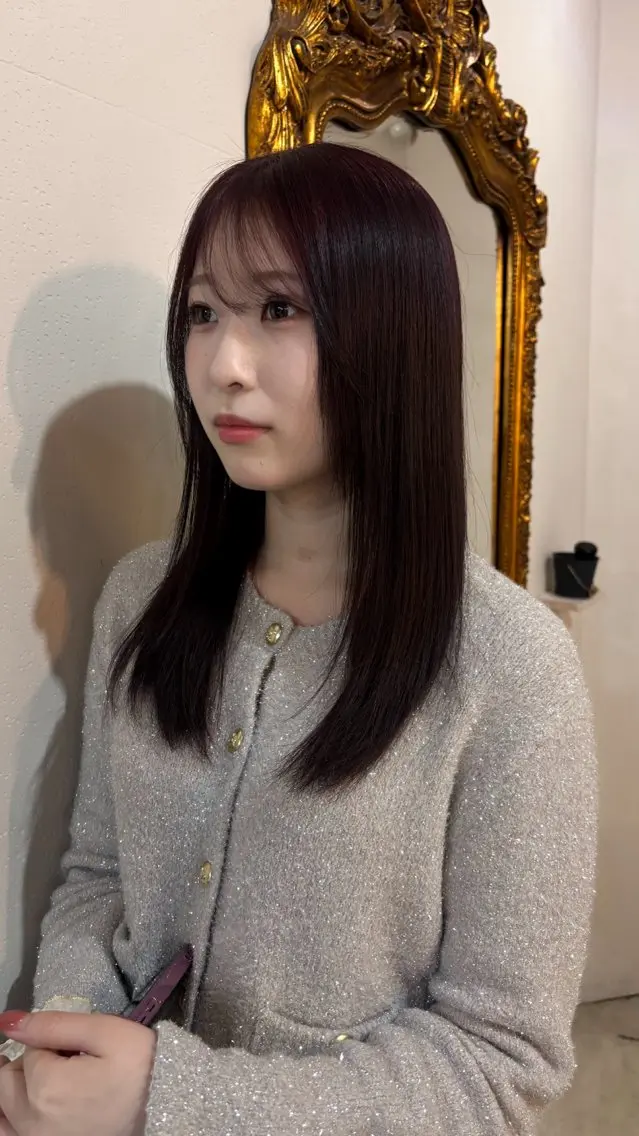 セミロング ヘアカラー トリートメント YUKI 🌕 «ダブルカラー»のヘアスタイル