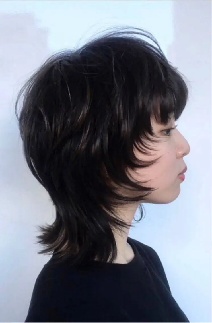 ショート 丸みショート レイヤーカット ショートヘア 小顔カット ウルフカット 海外ヘア / Juanのヘアスタイル