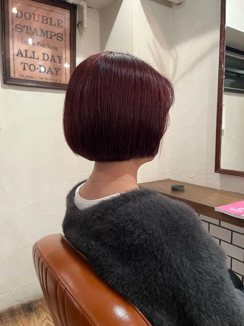 ショート ボブ 🧸メンズカット 🧸conatsuのヘアスタイル