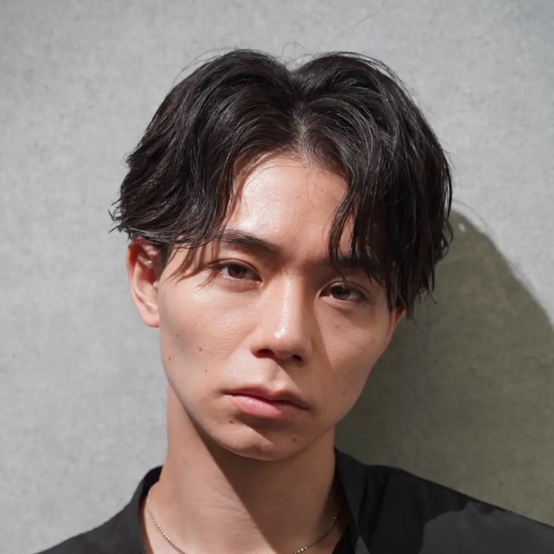 ショート パーマ ヘアアレンジ メンズ キッズ センターパート メンズパーマ カット パーマ メンズカット/パーマ 山崎航平💈のヘアスタイル