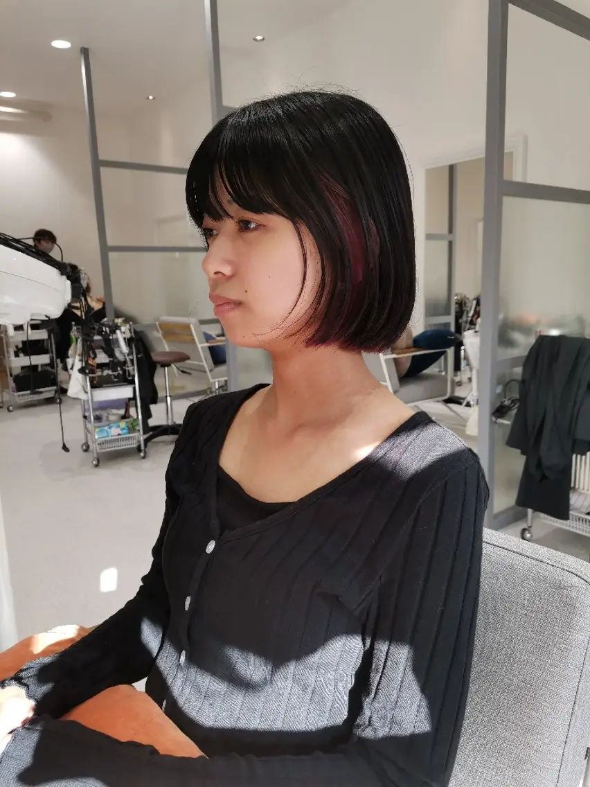 ショート ボブ sameya maiのヘアスタイル