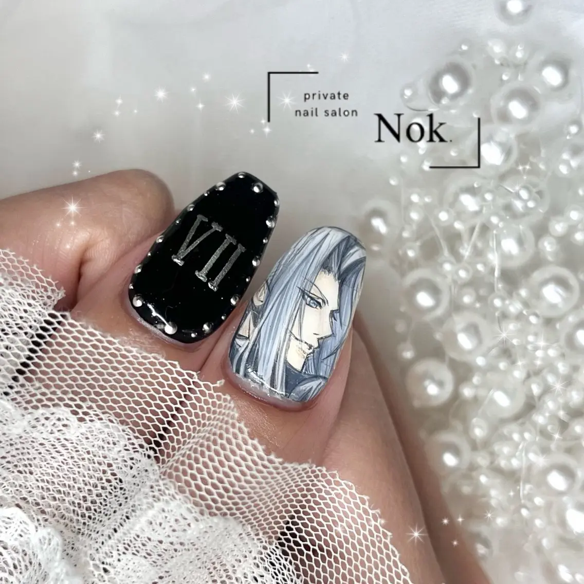 ネイル ハンドネイル 池袋痛ネイル Nok. 渡辺のネイルデザイン