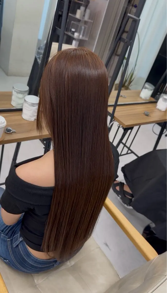 🔥8月限定3300円格安ワンカラーandトリートメントの写真