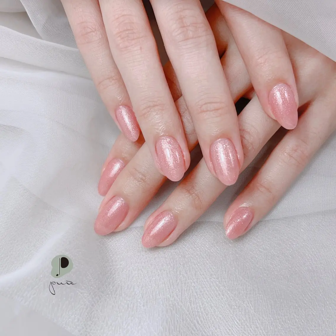 ネイル ジェルネイル ワンカラーネイル ハンドネイル Nail salon puu kyotoのネイルデザイン
