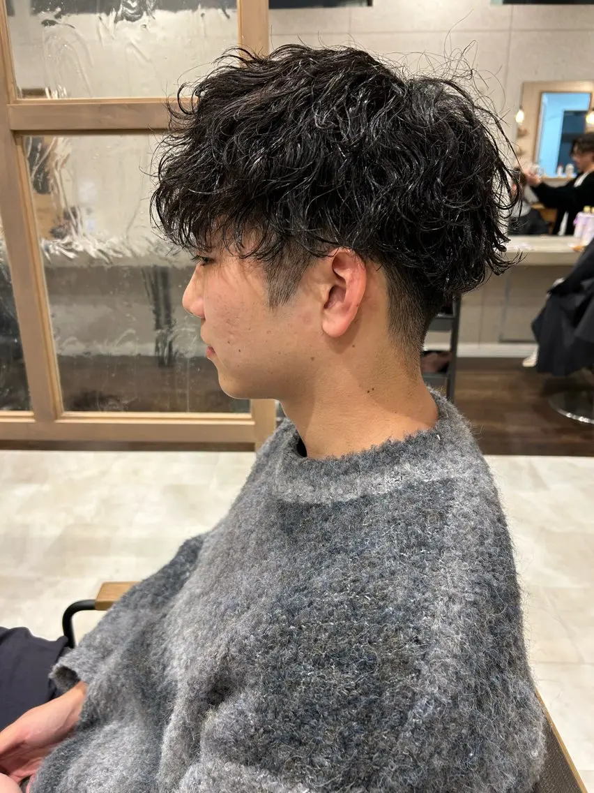 メンズ カット 宮之本 峻也のヘアスタイル