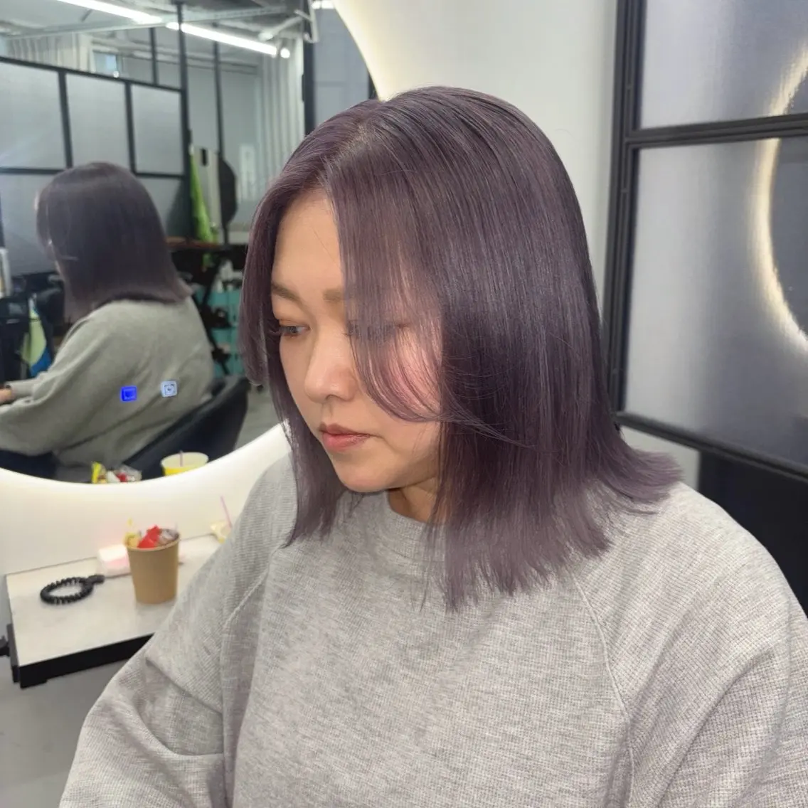 ミディアム カラー ヘアカラー Ren. 🦋デザインカラーのヘアスタイル