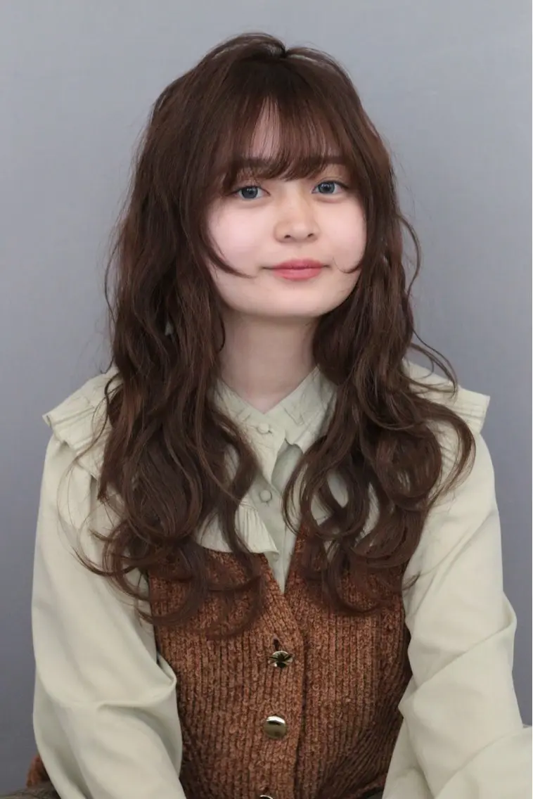 カラー ブリーチ 縮毛矯正 縮毛矯正/カラ ー/艶髪🌻ひな🌻のヘアスタイル