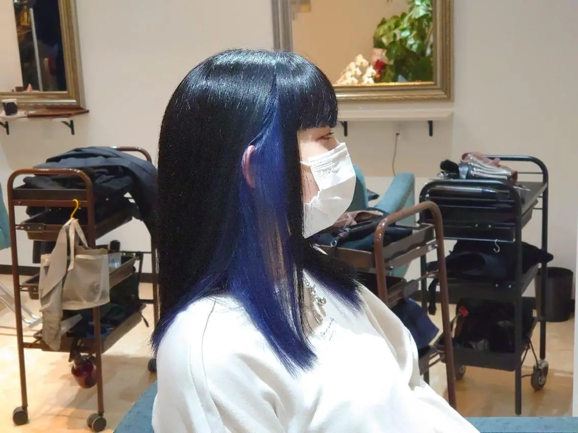 ロング カラー インナーカラー ☆ shotaのヘアスタイル