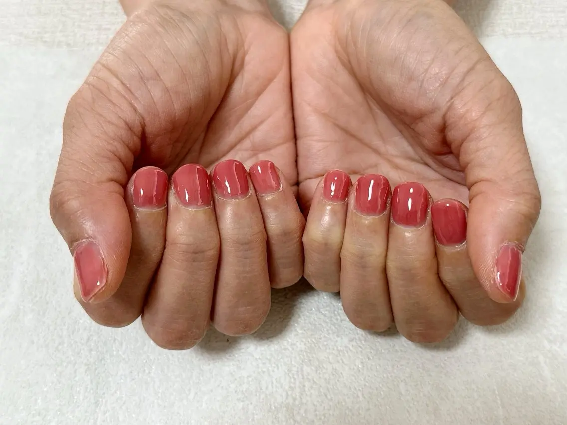 ネイル オーロラネイル 桜ネイル フラワーネイル フットネイル フレンチネイル mogunail &blowのネイルデザイン