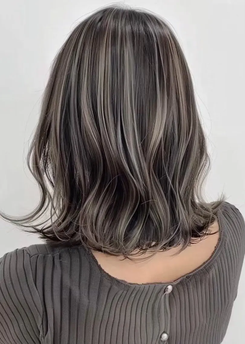 ミディアム カラー ヘアカラー トリートメント 佐藤優晟/カラー/ 癖毛ショート/表参道のヘアスタイル