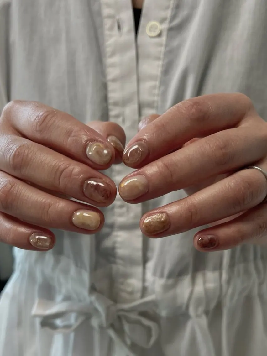 ネイル ハンドネイル ハンドケア nail salon una.のネイルデザイン