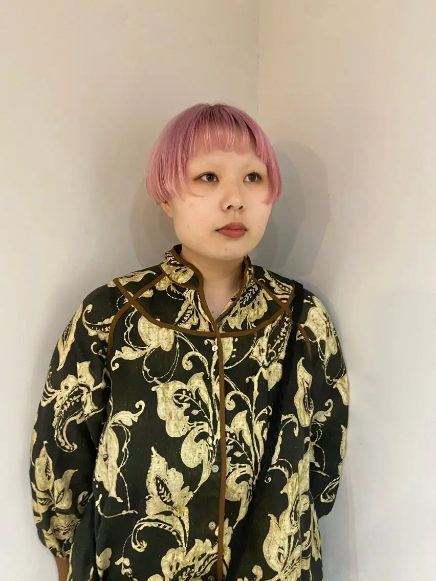 カラー ブリーチ Mori Aimiのヘアスタイル