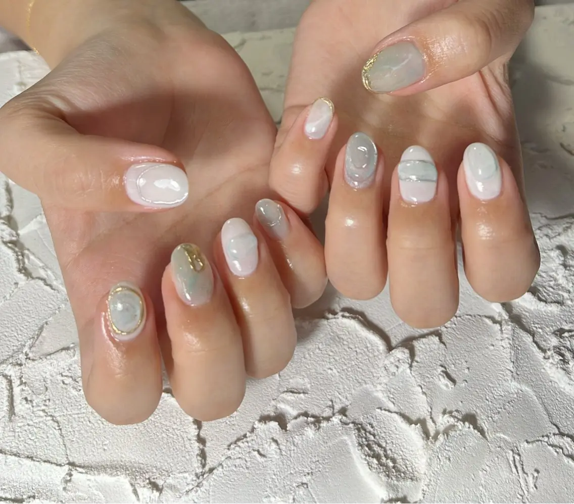 ネイル ハンドネイル Lofi nails ゆきこのネイルデザイン