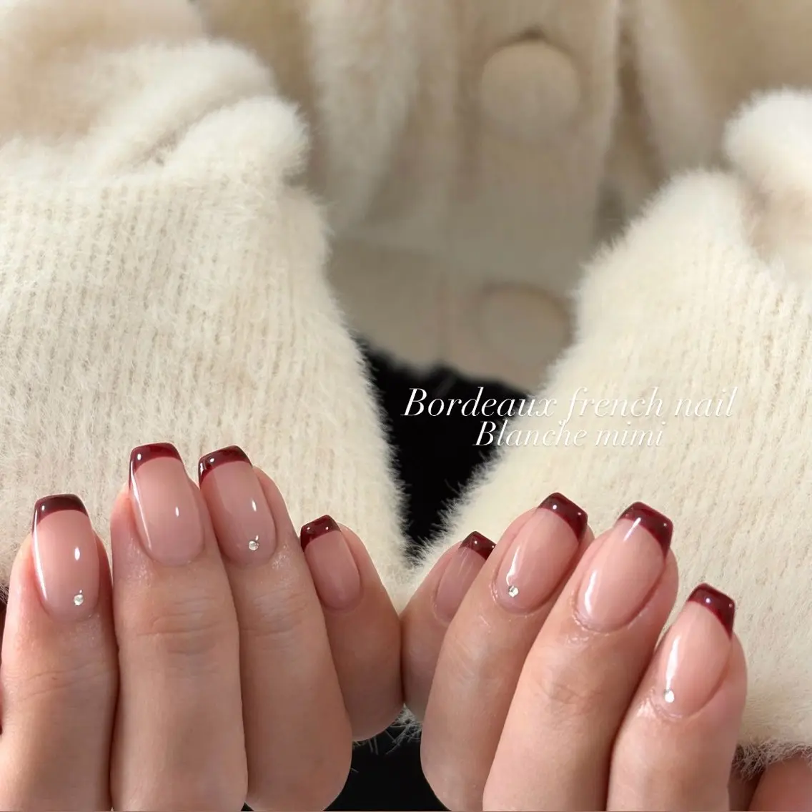 ネイル ハンドネイル Blanche mimi.u_aのネイルデザイン