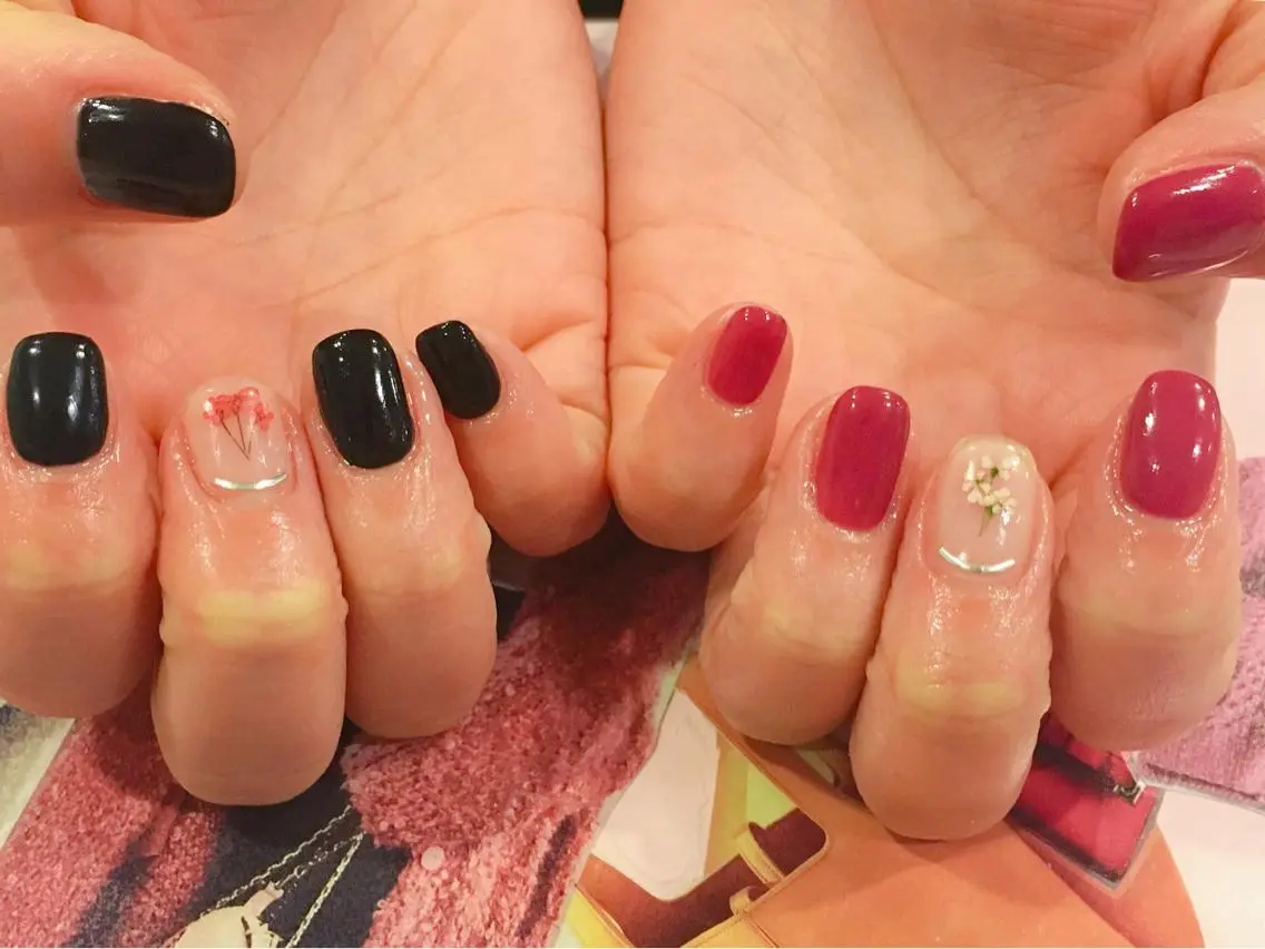 ネイル ハンドネイル にしぐち はるかのネイルデザイン