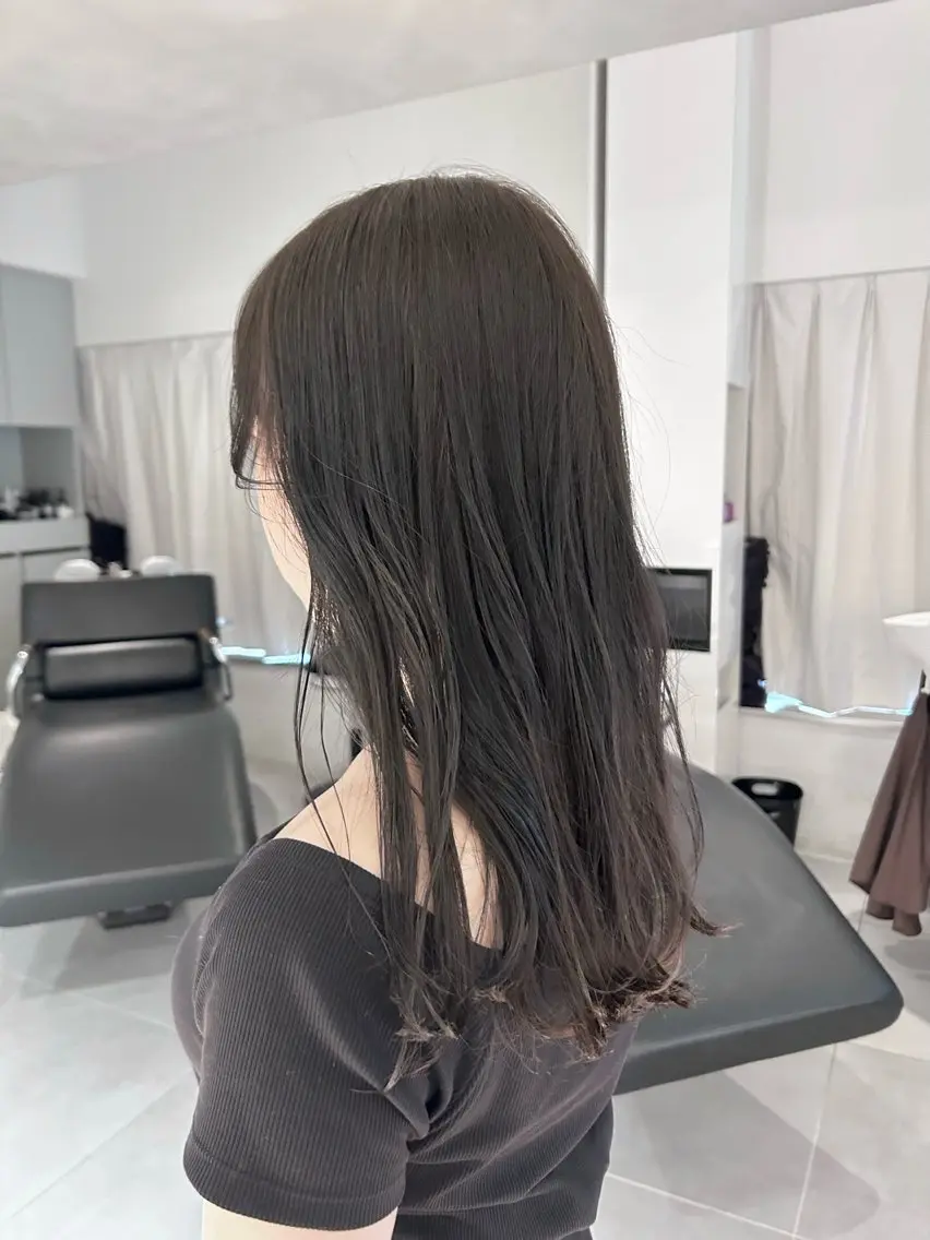 ミディアム カラー 🪞透け感&韓国ヘア 🪞honokaのヘアスタイル
