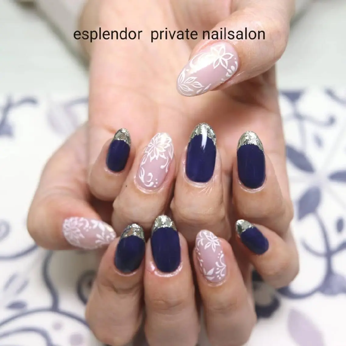 ネイル フラワーネイル esplendor  小野寺のネイルデザイン