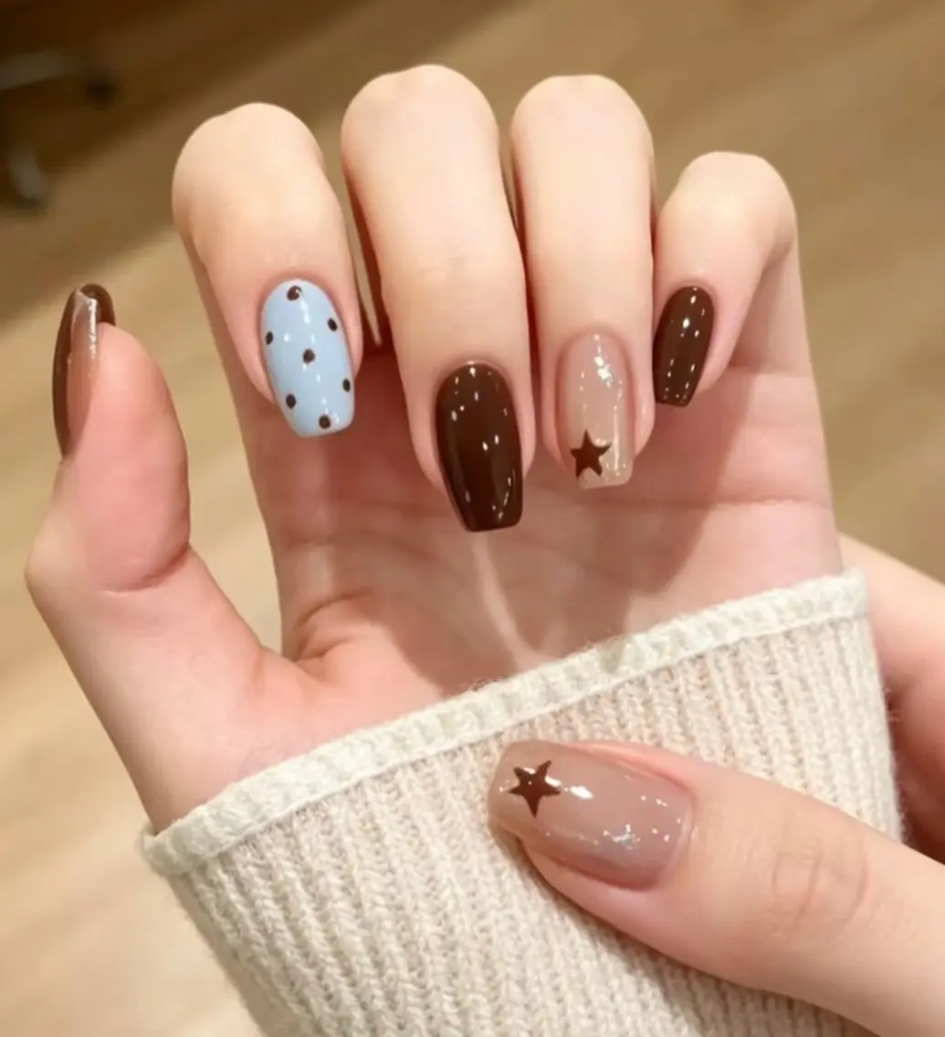 ネイル ハンドネイル Aura Nail ✨スス✨(アヤ)のネイルデザイン