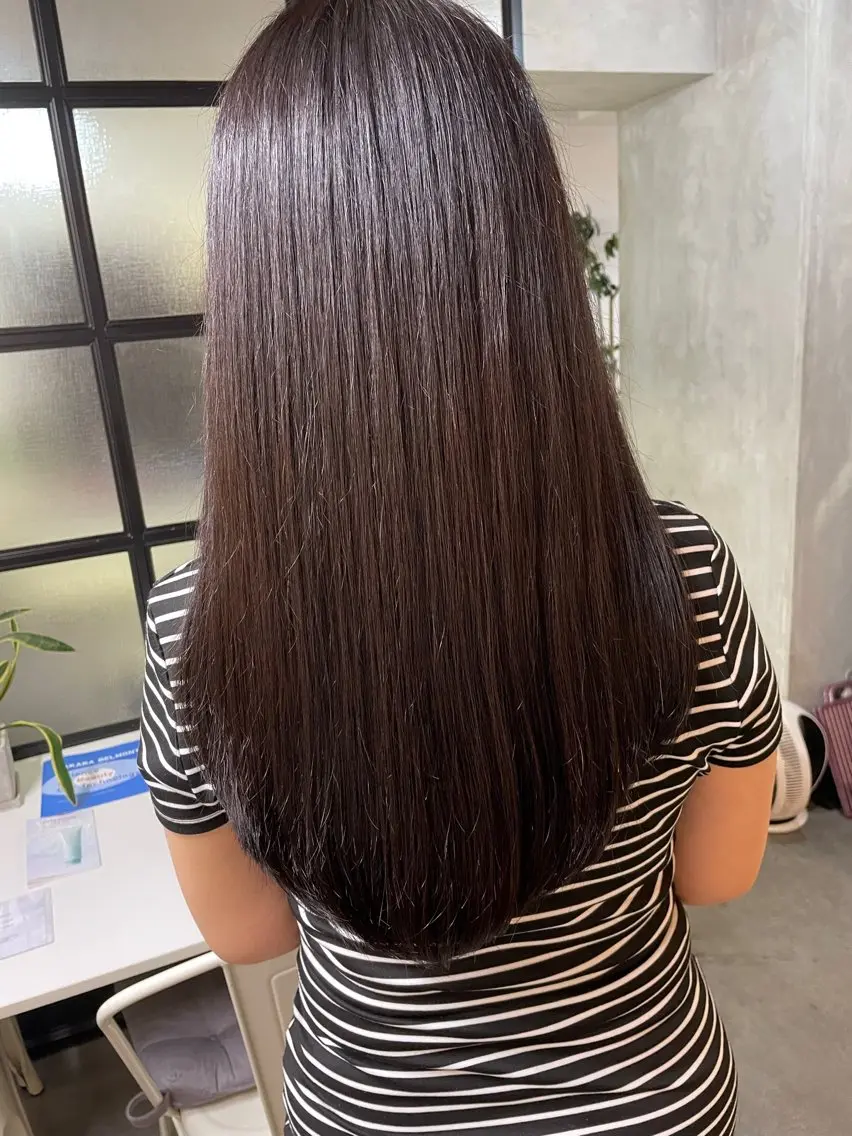 ロング 髪質改善/美髪矯正 🪼土屋そーたのヘアスタイル