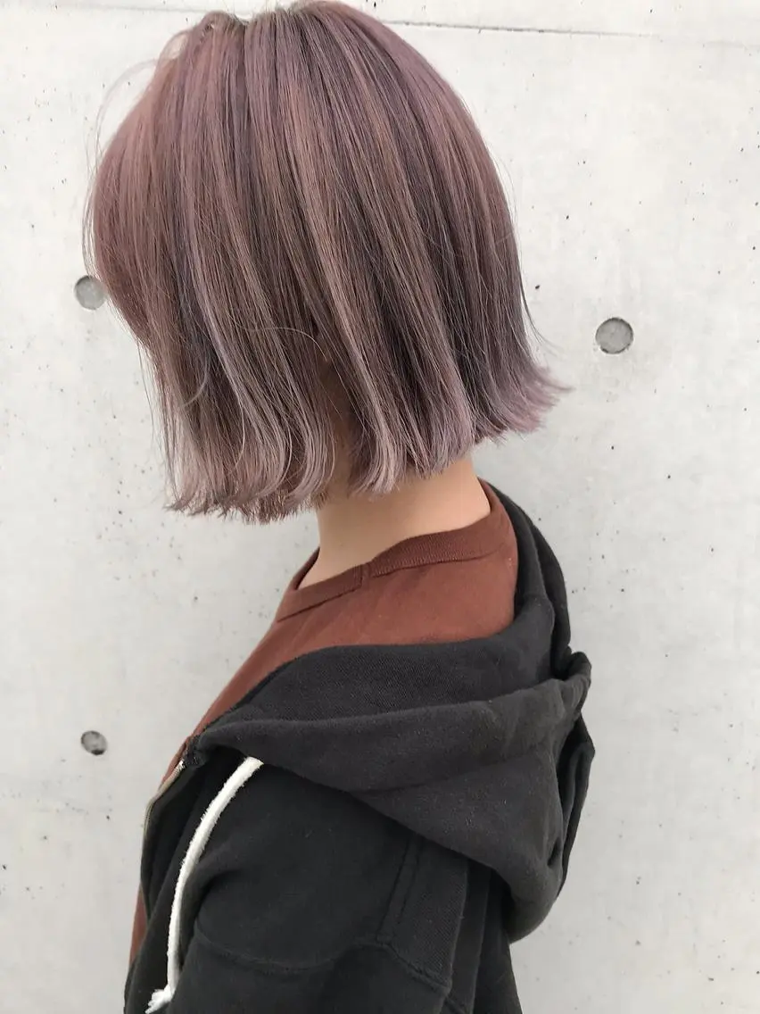 🌼お得にイメチェン🌼似合わせカット+ダブルカラー+3stepスチームトリートメントの写真