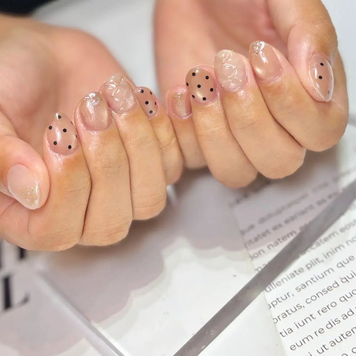 ネイル ドット ハンドネイル Nailst いずみのネイルデザイン