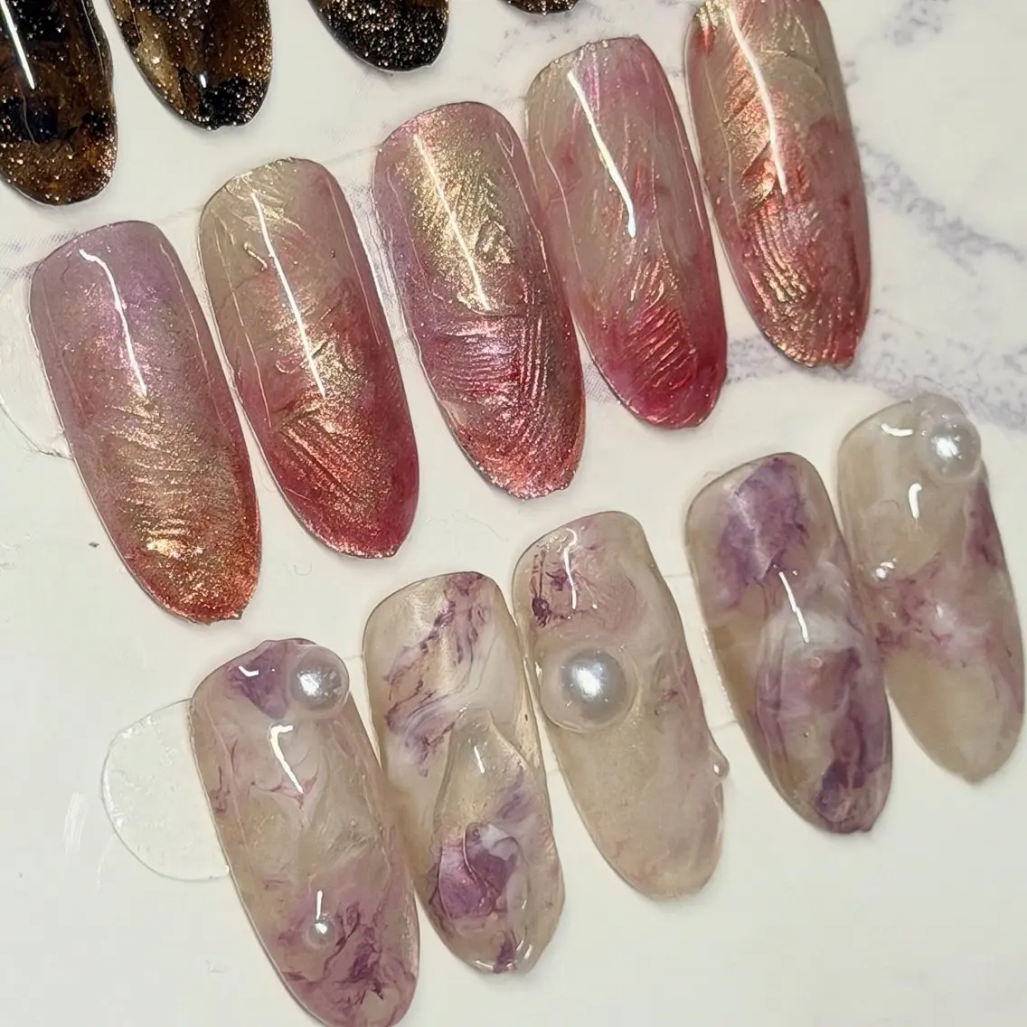ネイル アートネイル ニュアンスネイル Irinail Irinailのネイルデザイン