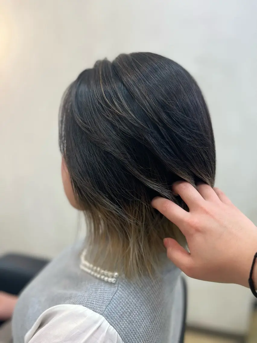 ミディアム ヘアカラー 🍒高橋 美羽🍒のヘアスタイル