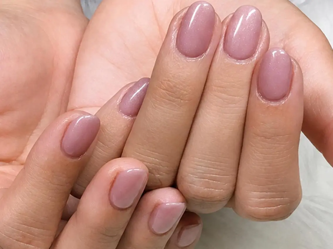 ネイル ワンカラーネイル ピンク ハンドネイル Airi. kのネイルデザイン