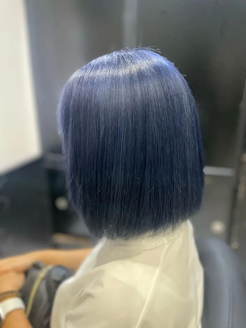 ショート カラー エクステ ひょう/germeのヘアスタイル