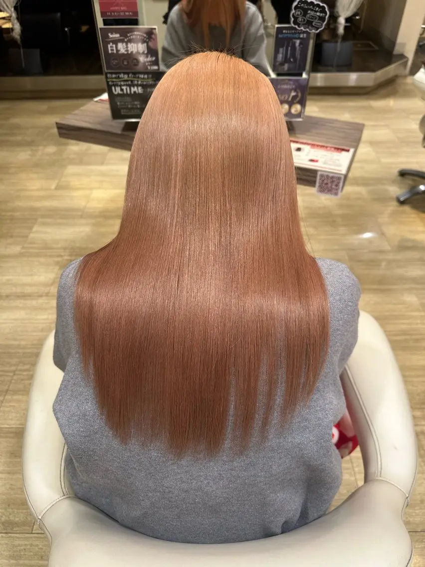 ロング 髪質改善 加藤 沙枝のヘアスタイル