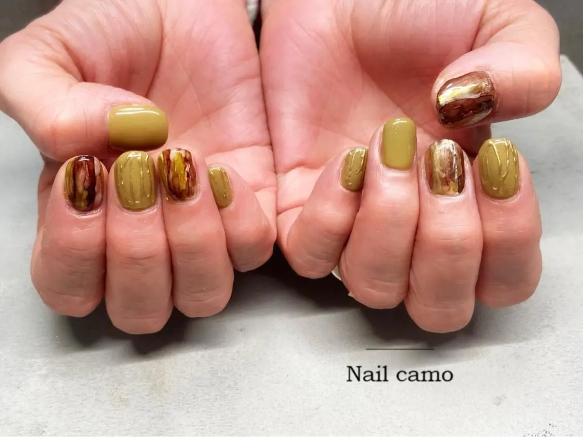 ネイル 🌟Nail camo🌟のネイルデザイン