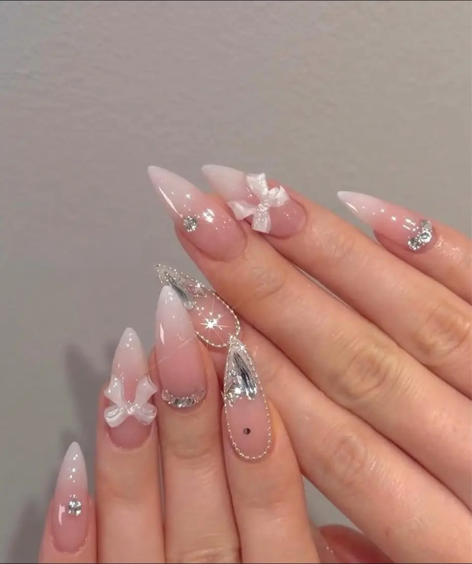 ネイル チークネイル ドット フットネイル フレンチネイル 韓国ネイル Kawaii _Nailのネイルデザイン