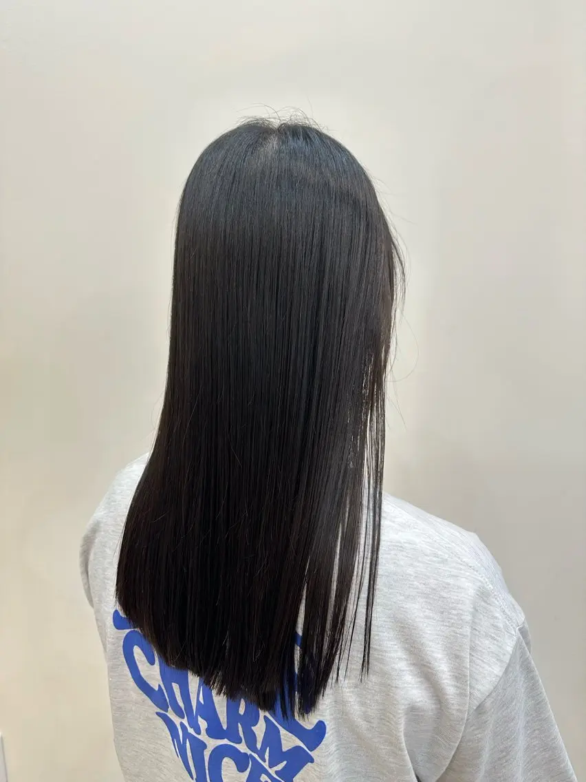 ロング 髪質改善 縮毛矯正 カット 縮毛矯正 ✨髪質改善 ✨工藤のヘアスタイル