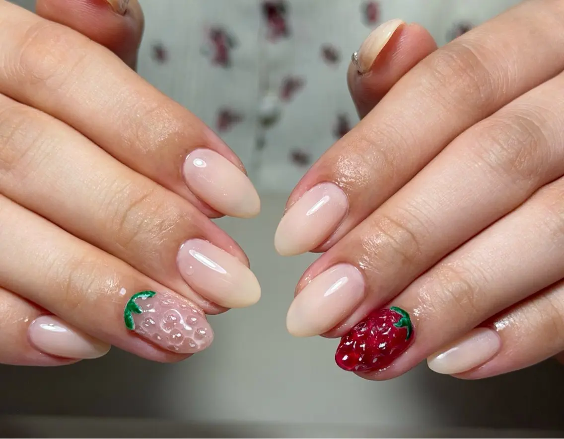 ネイル ハンドネイル ハンドケア 🍑 momo_nailのネイルデザイン