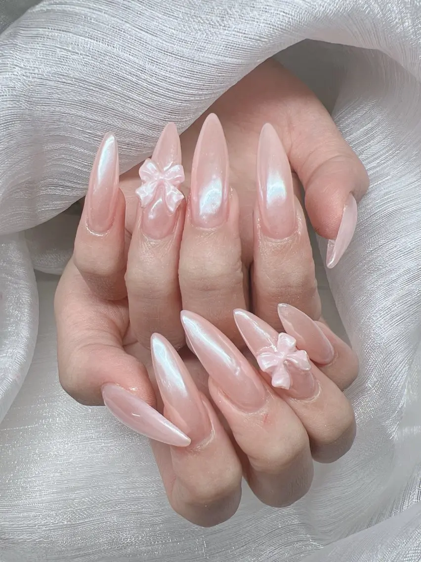 ネイル ハンドネイル Lee Nails チップ長さだし専門店のネイルデザイン