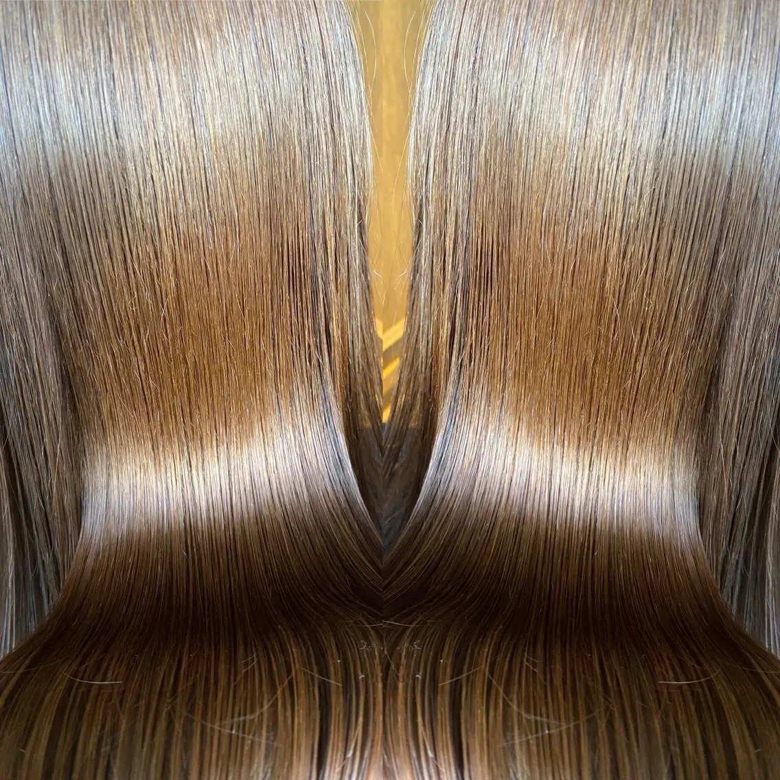 【ご褒美プラン✂️】カット＋縮毛矯正＋フルカラー＋2stepトリートメントの写真