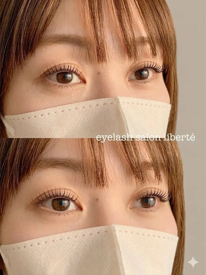 パーマ マツパ liberté eyelashのマツエク・マツパデザイン
