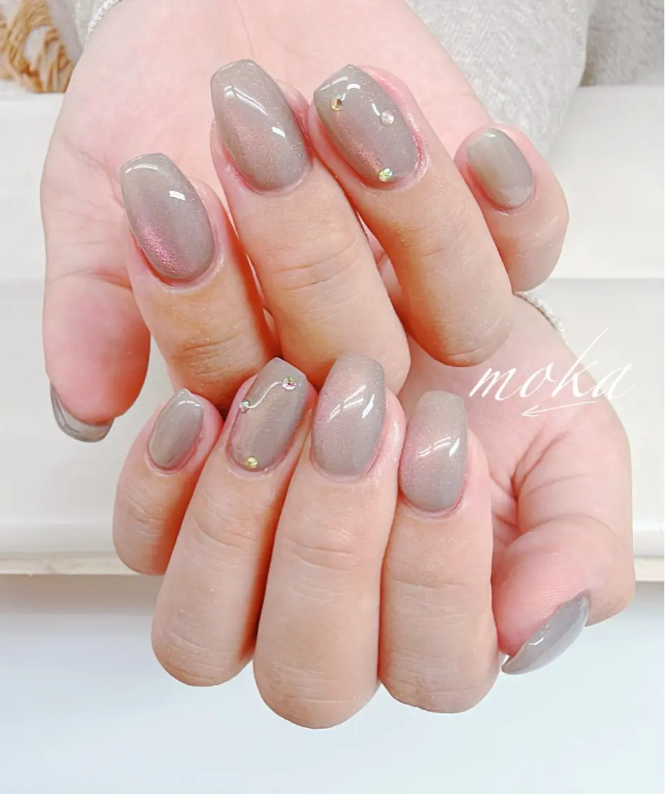 ネイル ハンドネイル ハンドケア 胡蝶蘭レディースサロ ンNailMOKAのネイルデザイン