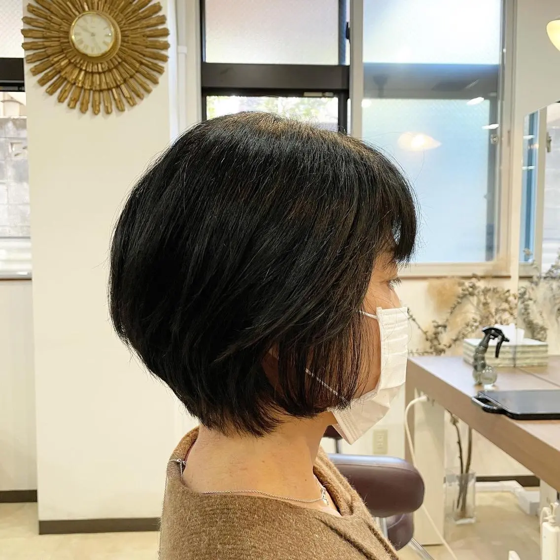 ショート ショートボブ ボブ ショートヘア SOL .✂︎ 松永李帆のヘアスタイル